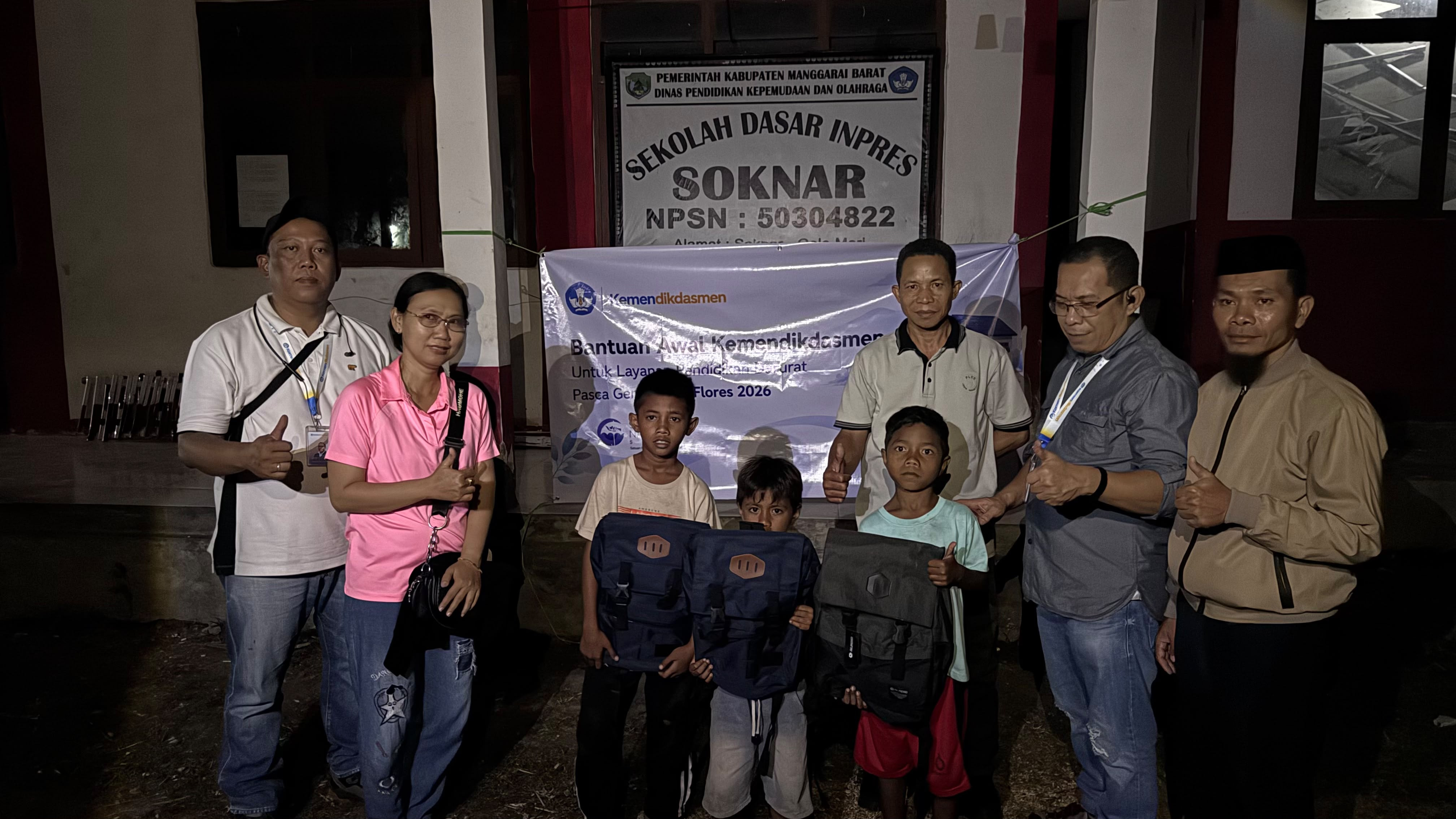 Pembelajaran Tetap Berjalan Saat Bencana di NTT