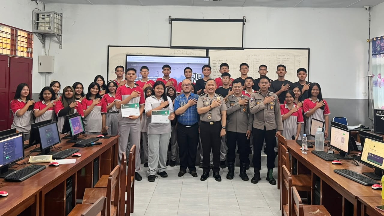 Program Edukasi AI dari Kepolisian Bentengi Siswa dari Penyalahgunaan Teknologi