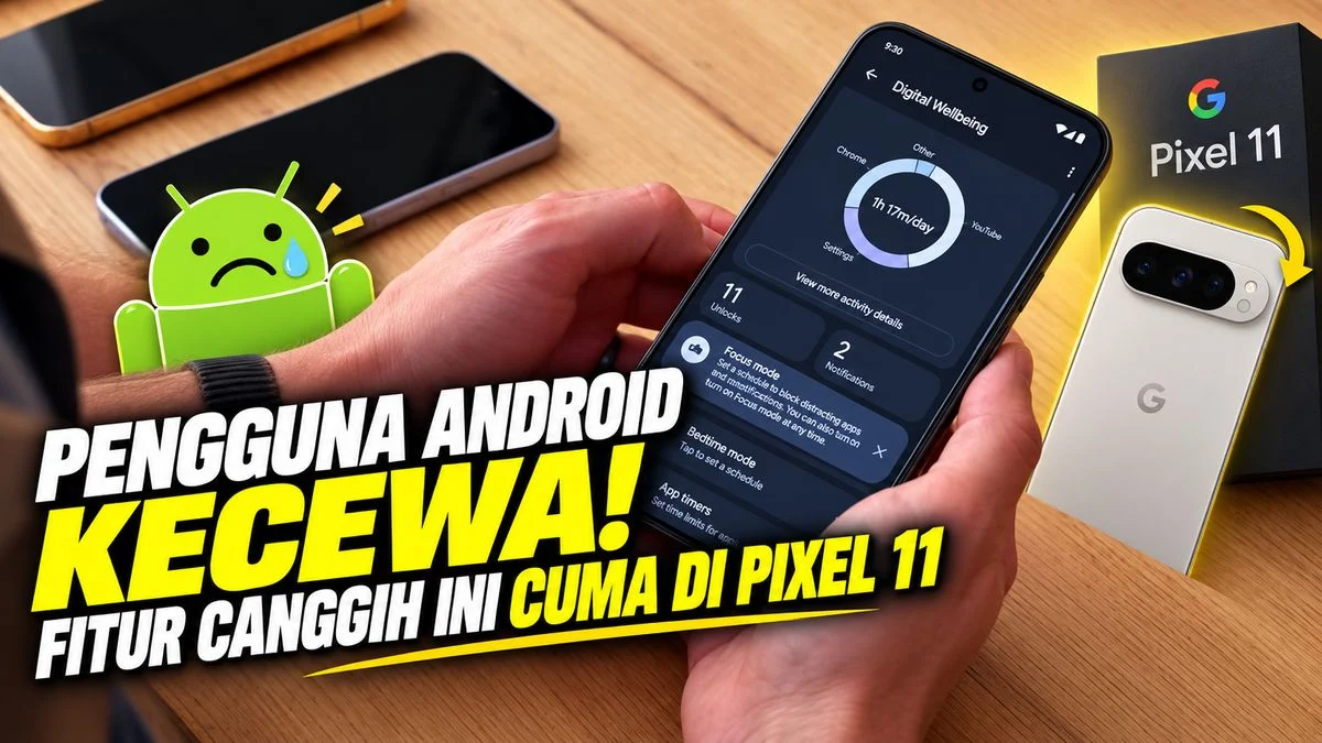 Pause Point Android 17: Fitur Eksklusif Pixel 11 yang Jadi Pemutus Kecanduan Medsos