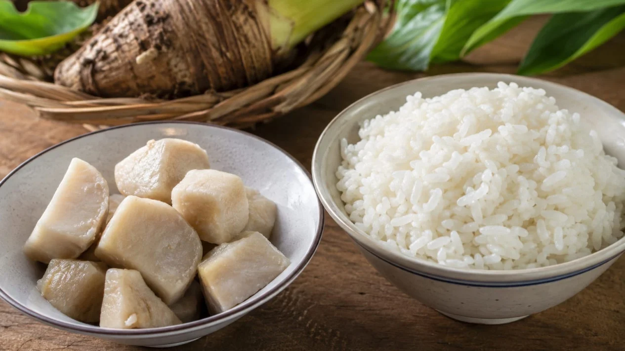 Umbi Pengganti Nasi: Kimpul vs Nasi Putih untuk Karbohidrat Sehat