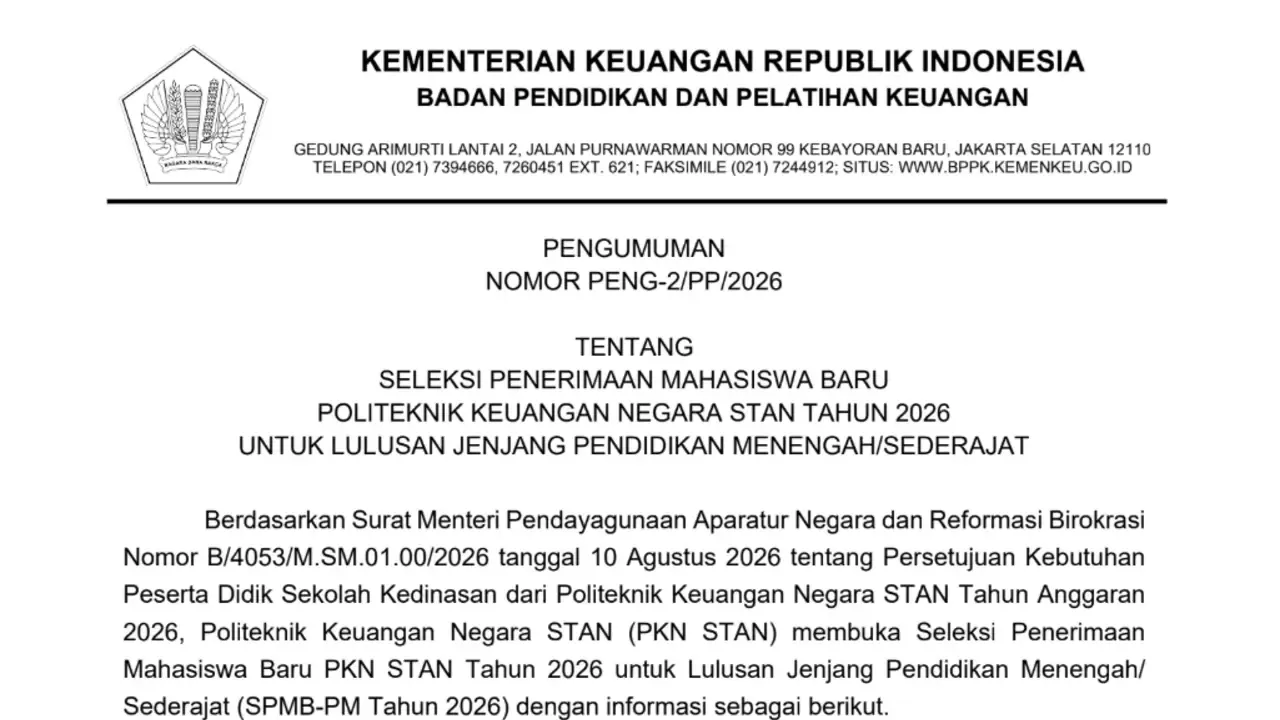 Panduan Lengkap Pendaftaran PKN STAN: Syarat, Kuota, dan Strategi Lolos Seleksi