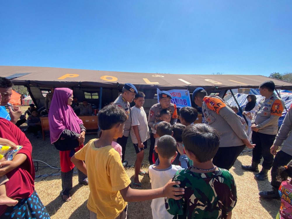 Trauma Healing Gempa: Polri Mulai Menyelamatkan Masa Kecil yang Terkoyak