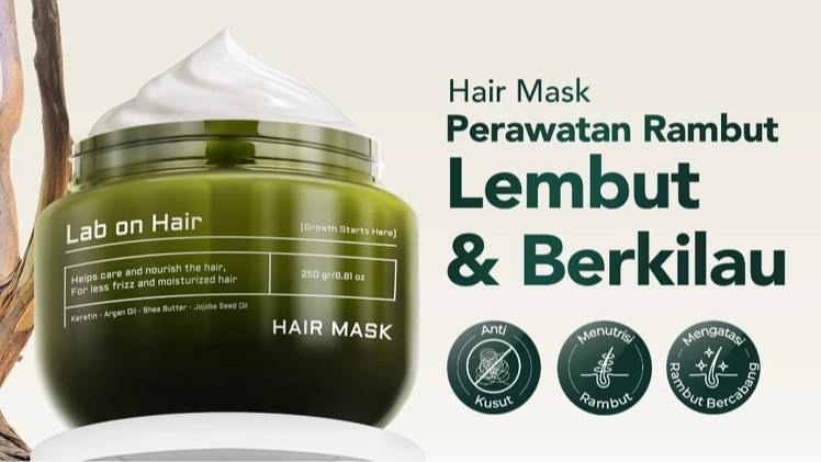 5 Masker Rambut Terbaik untuk Rambut Rusak dan Kering Pasca Smoothing