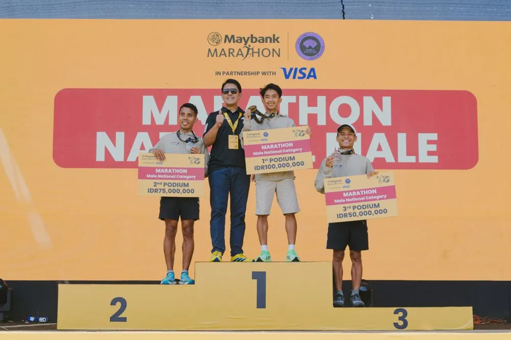 Pelari Kenya dan Lokal Kuasai Podium: Hasil Lengkap Maybank Marathon
