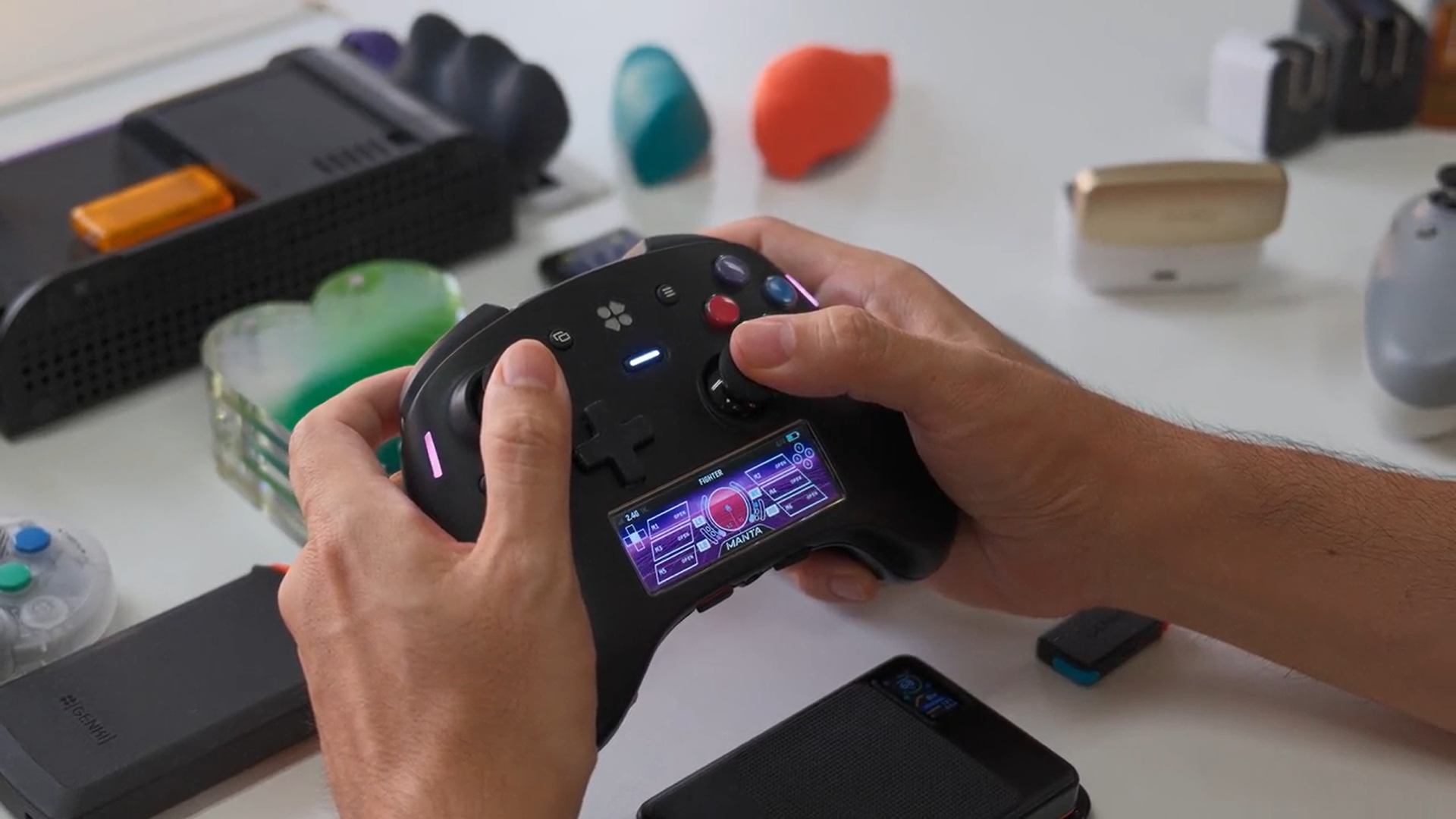 Genki Manta: Controller Layar Sentuh dengan Polling 8K Penantang Steam Controller