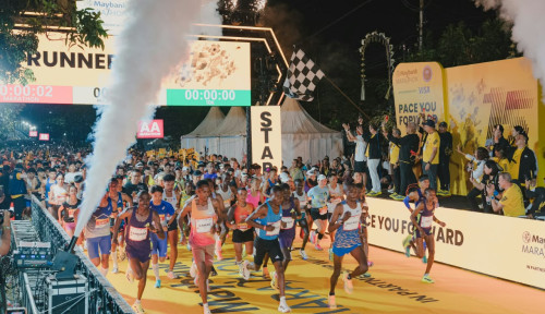 14.100 Pelari Raih Pencapaian Bersejarah di Maybank Marathon