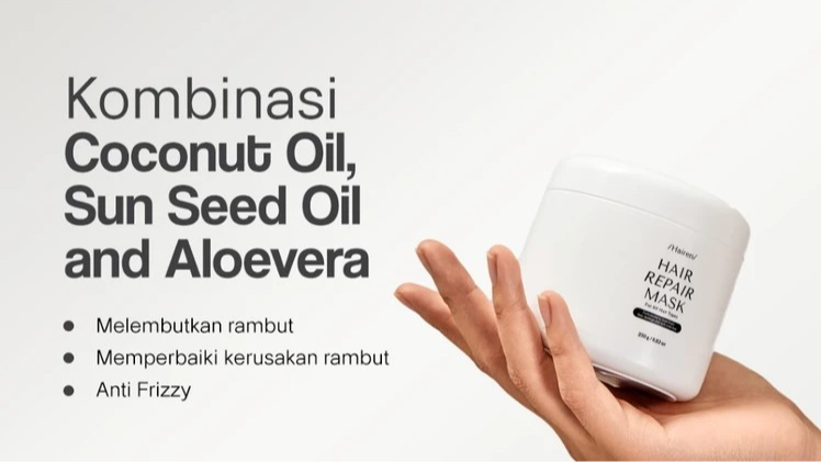 5 Masker Rambut Terbaik untuk Rambut Rusak dan Kering Pasca Smoothing