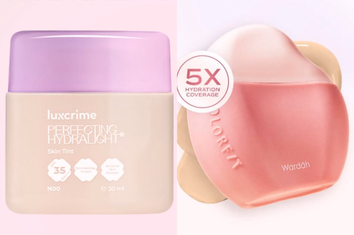Foundation Hidrasi dengan Hyaluronic Acid untuk Kulit Kering