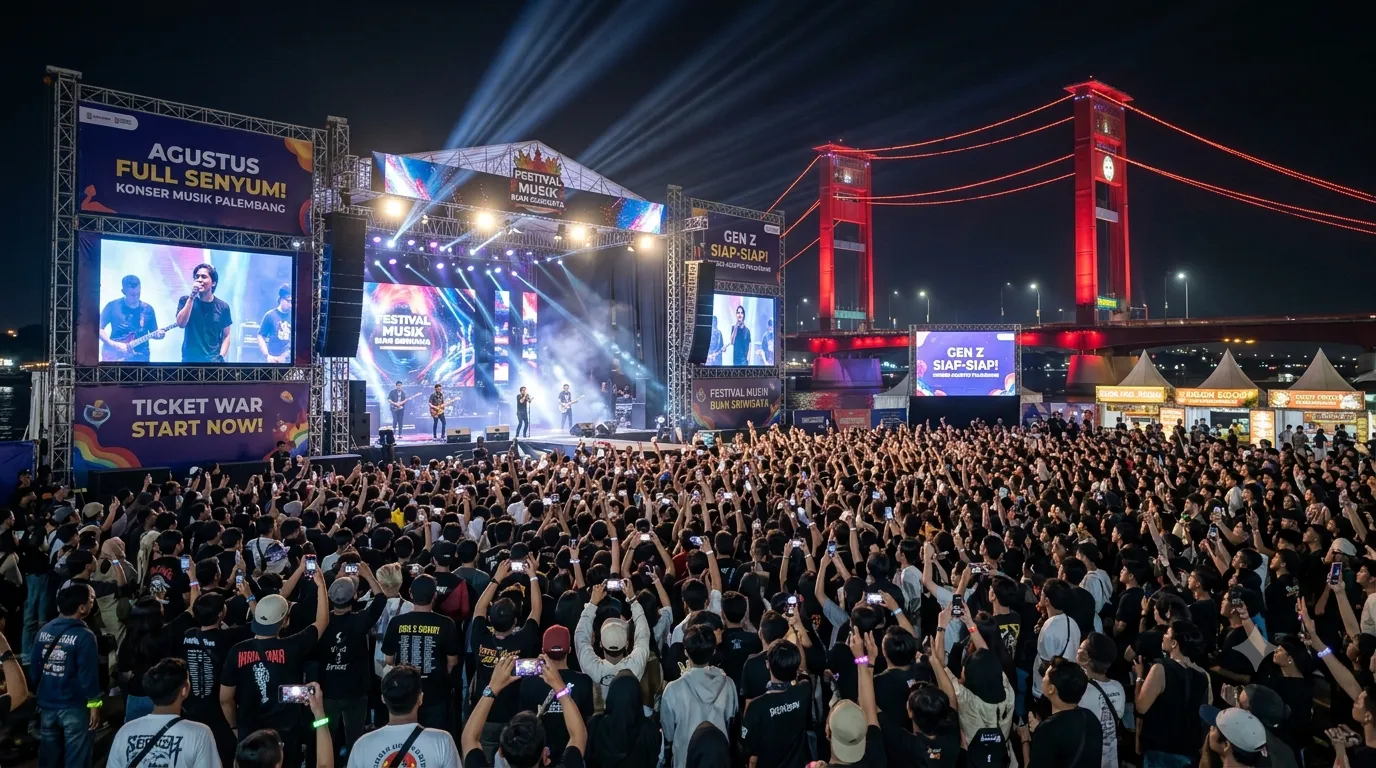 Büzz Youth Fest #5: Panggung Comeback Sheila On 7 di Palembang