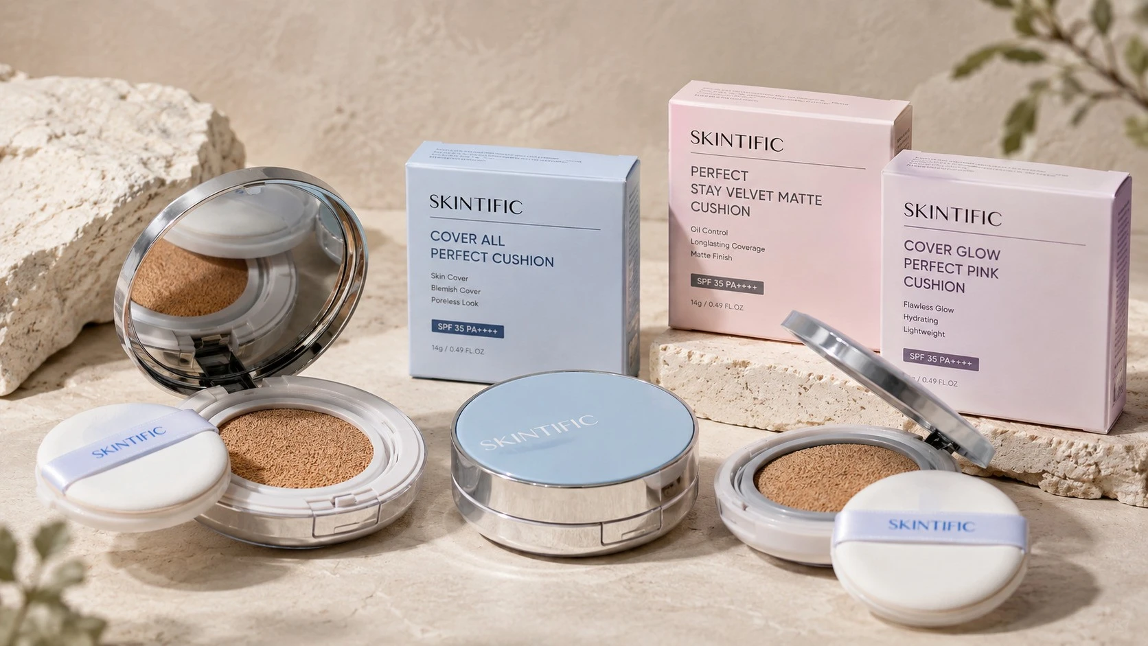 3 Cushion Terbaik untuk Kulit Kering dengan Finish Glowing dan SPF