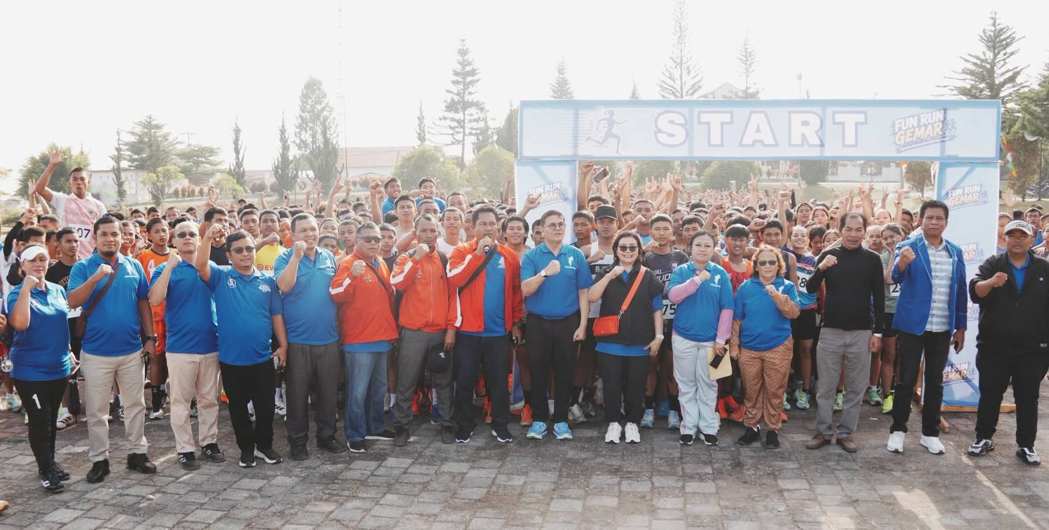 Fun Run 6K Melejit: Kolaborasi Negara, Desa, dan Korporat