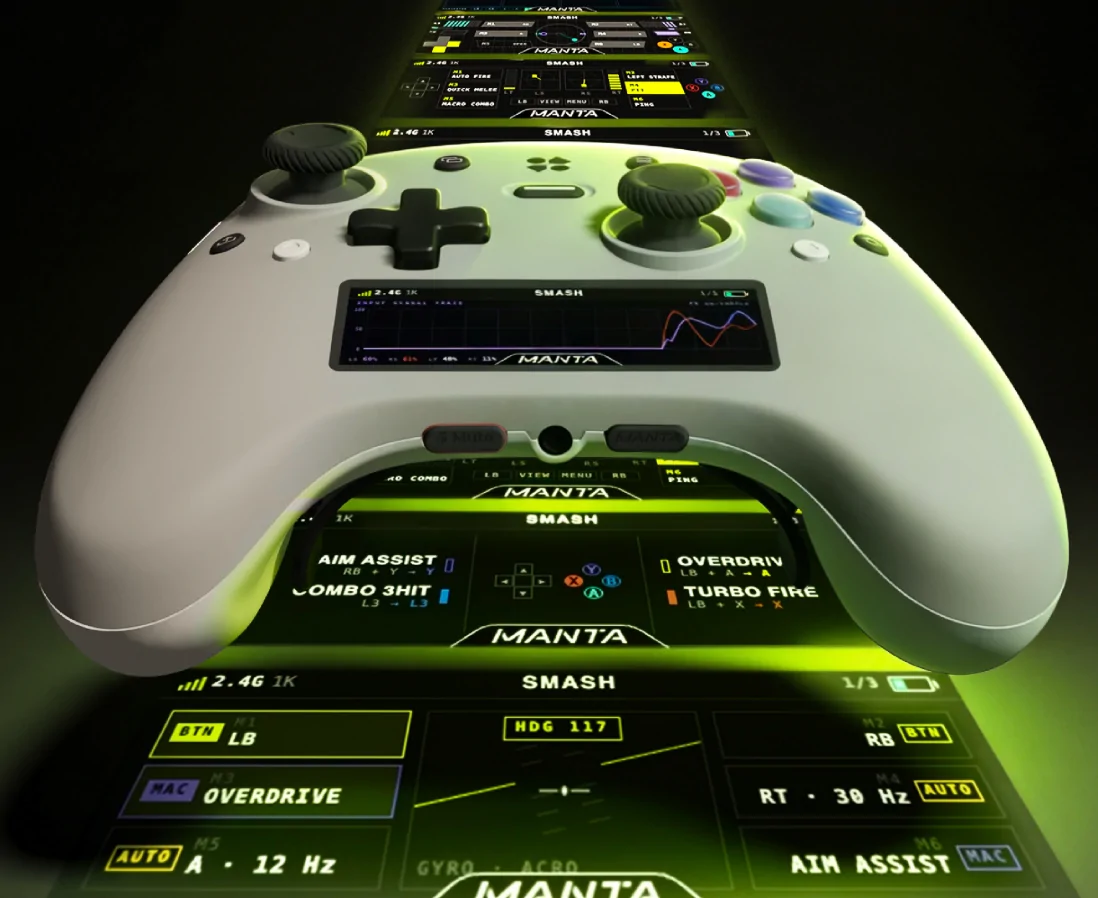 Genki Manta: Controller Layar Sentuh yang Siap Saingi Steam Controller