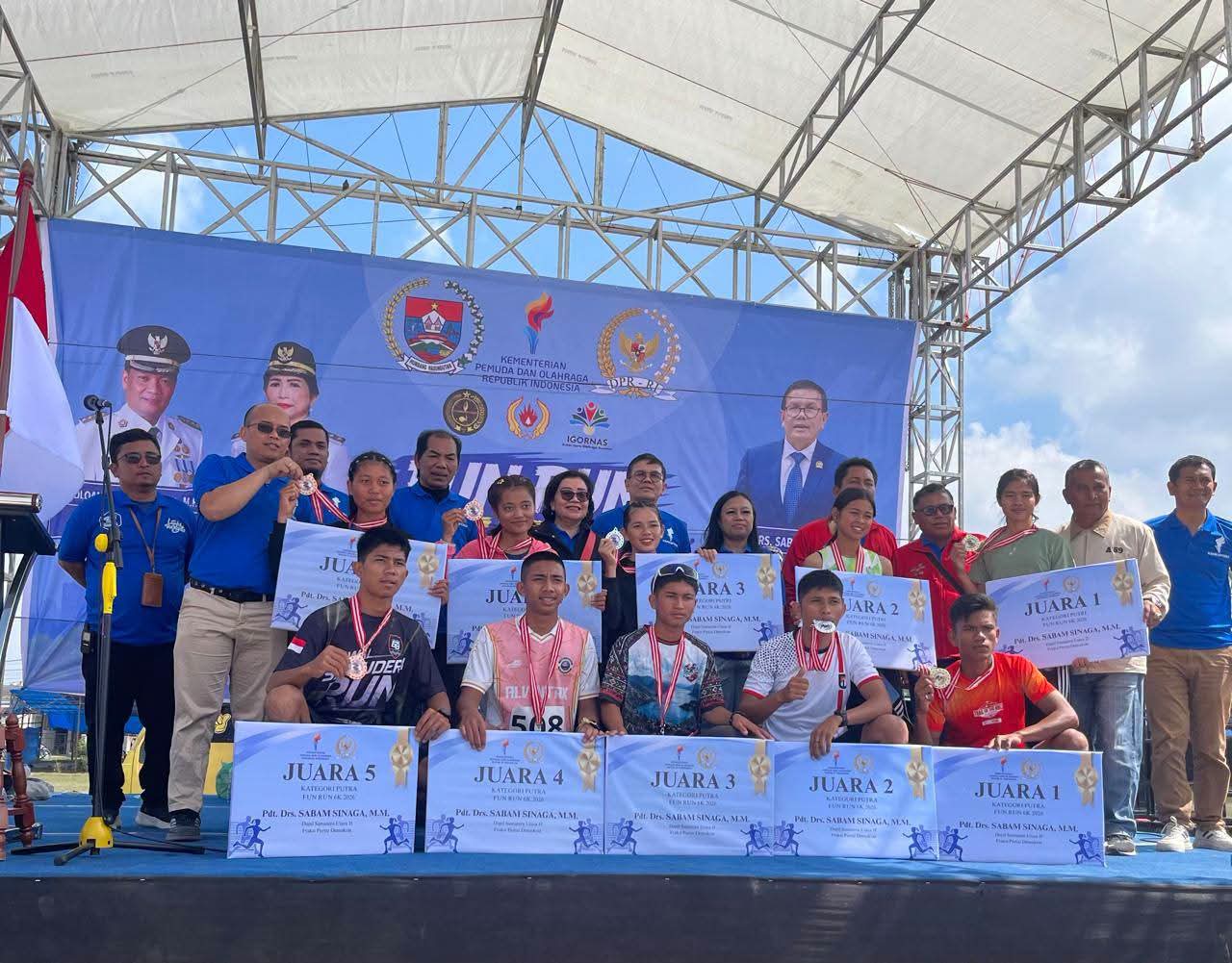 Fun Run 6K Melejit: Kolaborasi Negara, Desa, dan Korporat