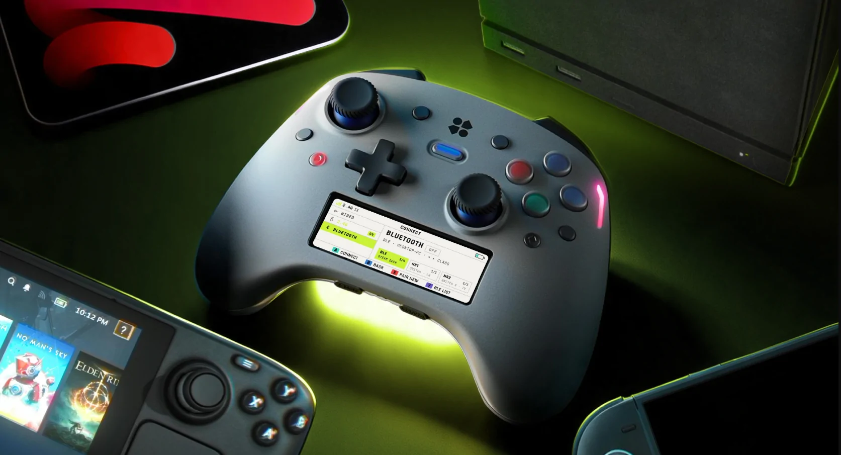 Genki Manta: Controller Layar Sentuh yang Siap Saingi Steam Controller