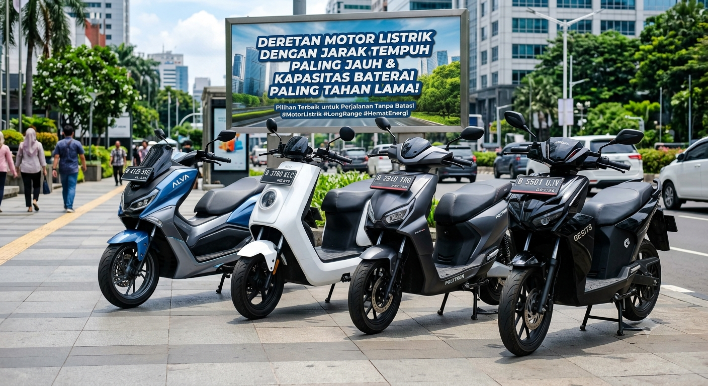 7 Mobil Listrik Hemat Baterai dengan Jarak Tempuh hingga 160 km