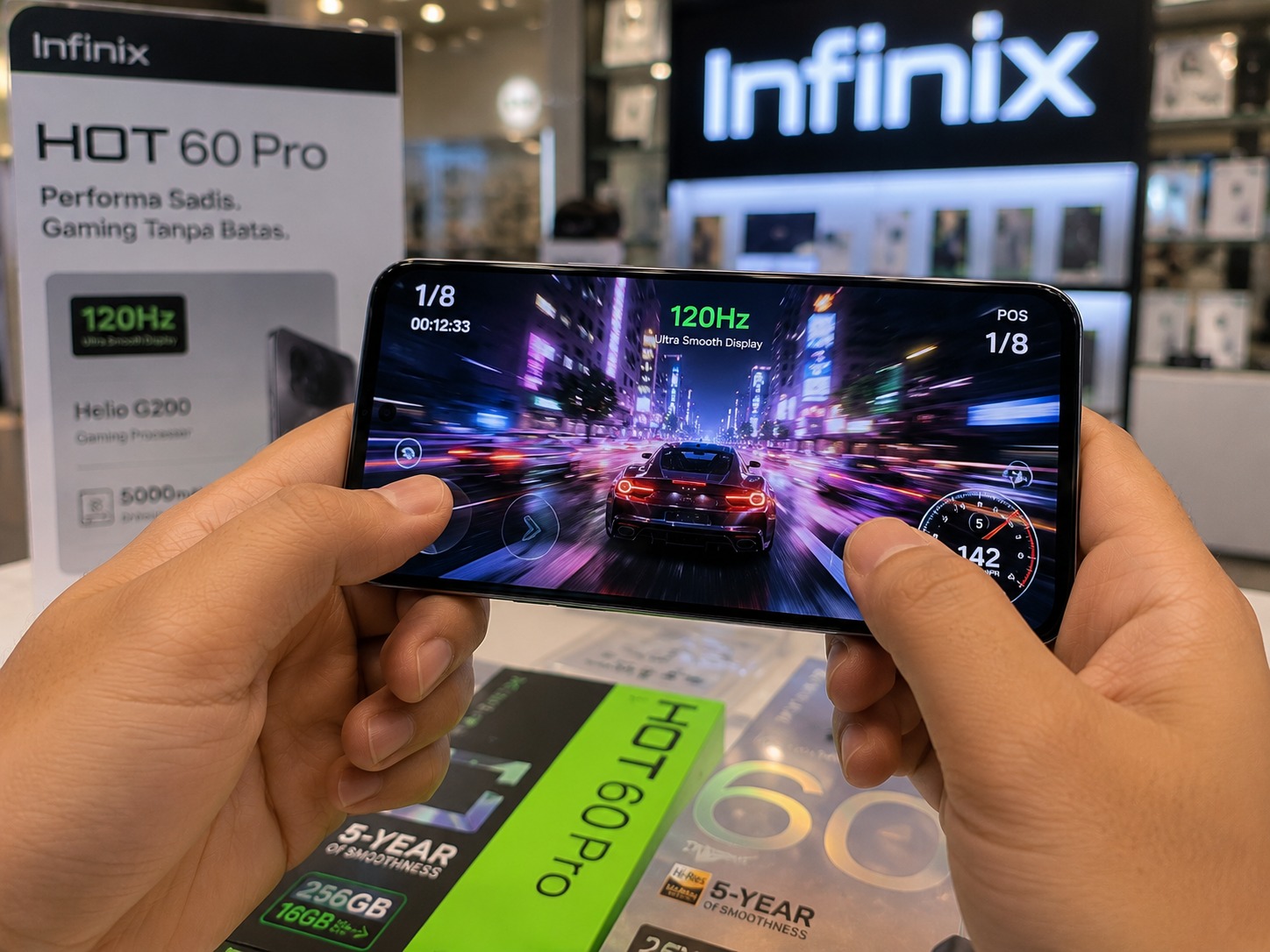 HP Gaming dengan Sistem Pendingin Canggih untuk Main Lama Tanpa Turun Performa