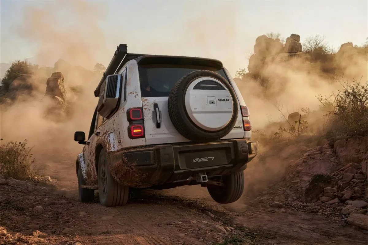 iCAR V27: Suspensi H-Arm, Kabin Senyap, dan Wading Mode 600 mm