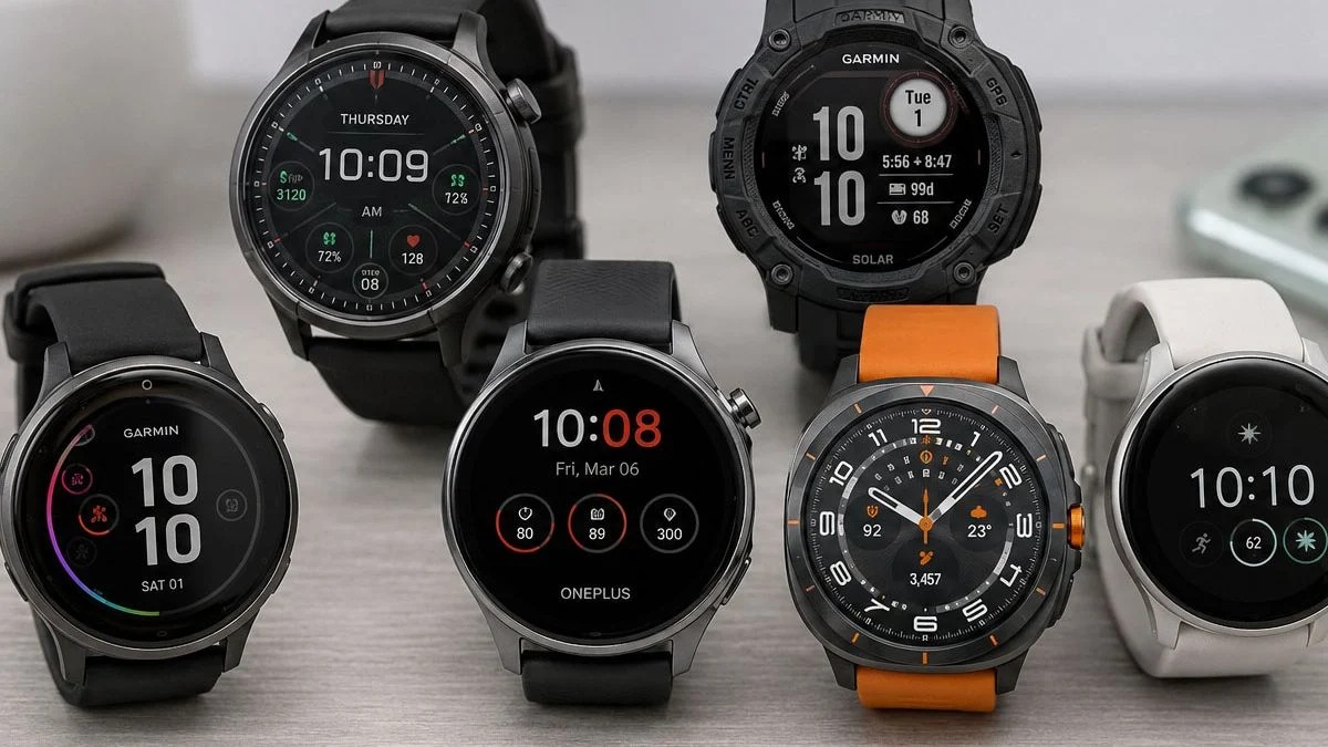 Smartwatch Baterai Tahan Lama: Adu 7 Model Paling Awet