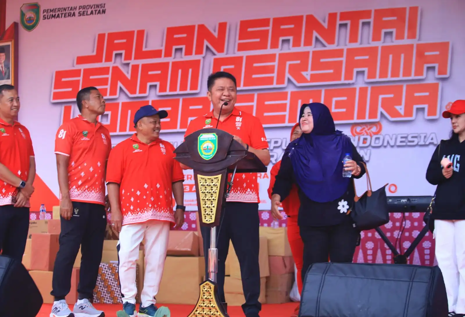Ribuan Warga Ramaikan Jalan Sehat HUT RI dengan Hadiah dan Semangat Kebersamaan