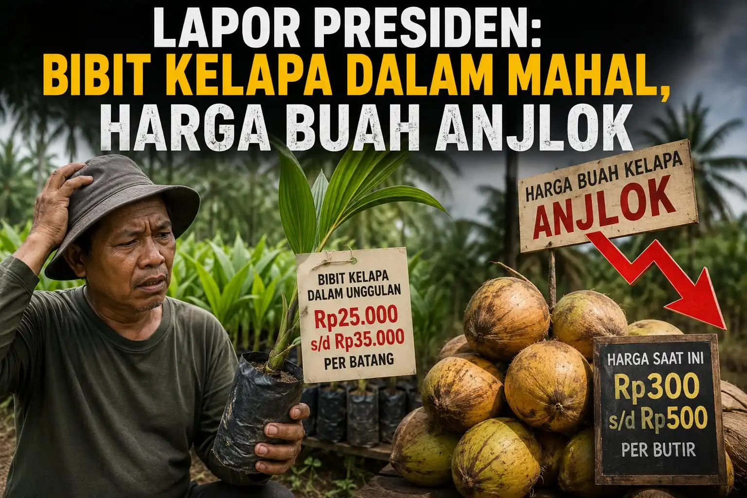 Rp1,48 Miliar Bibit Kelapa Natuna: Siapa Diuntungkan?