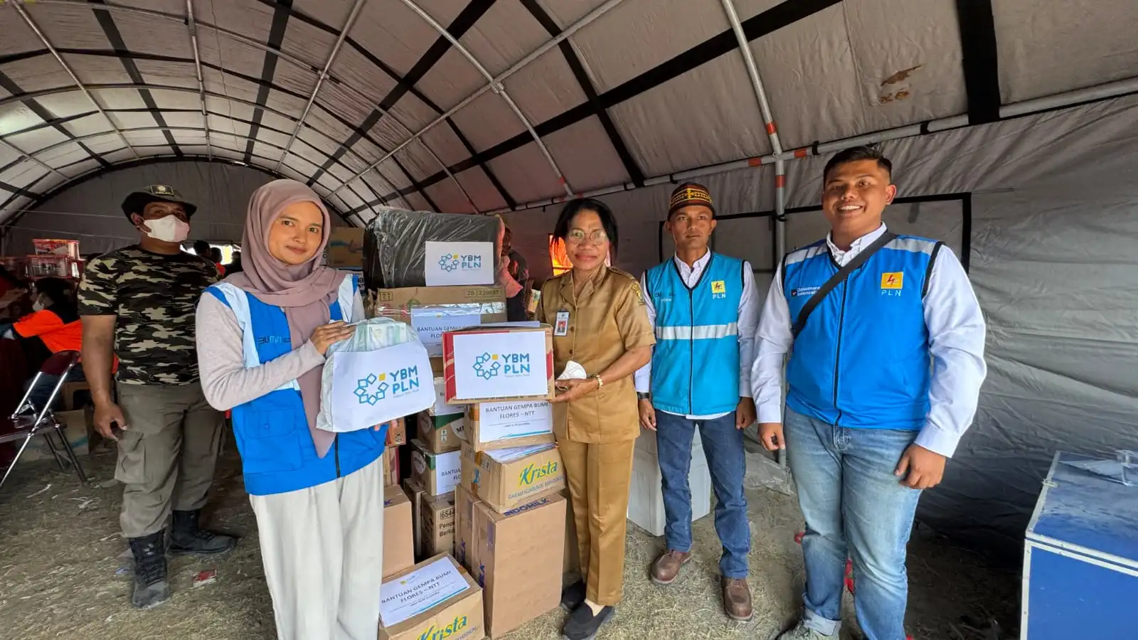 Respons Cepat Korporat Menghadapi Gempa Flores