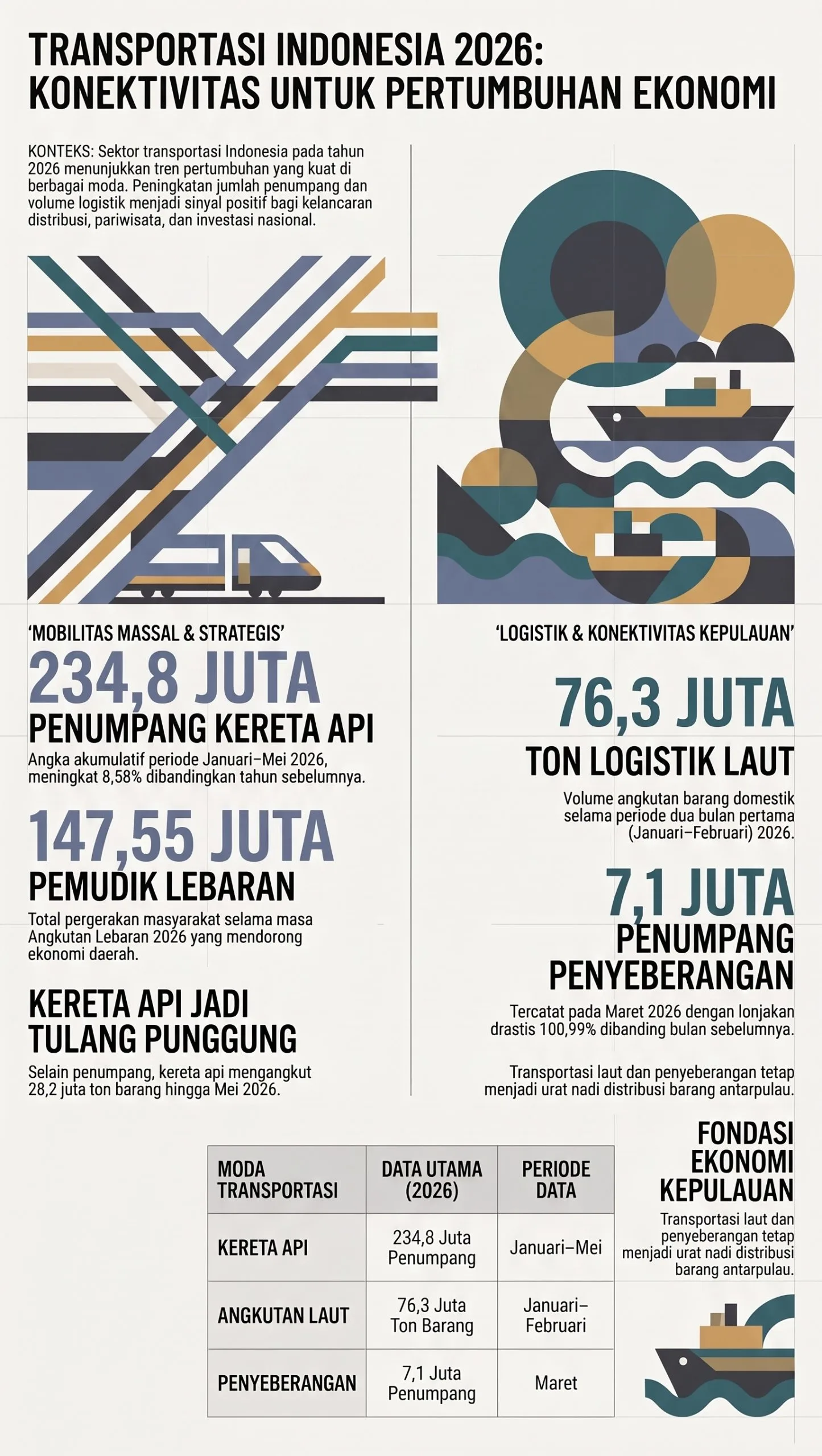 Koridor Ekonomi Trans-Sumatera dan Lompatan Konektivitas Logistik