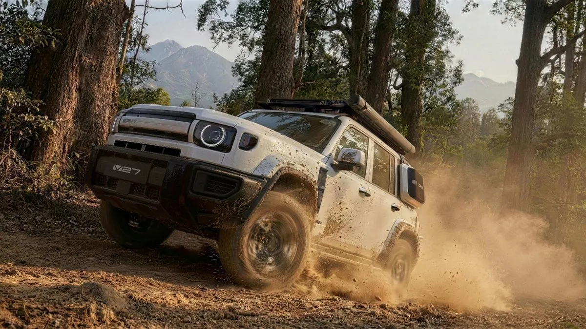 iCAR V27 dan Water Wading 600 mm: Flagship SUV All-Terrain Serius