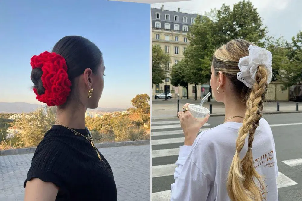 5 Ide Styling Rambut dengan Scrunchie yang Elegan