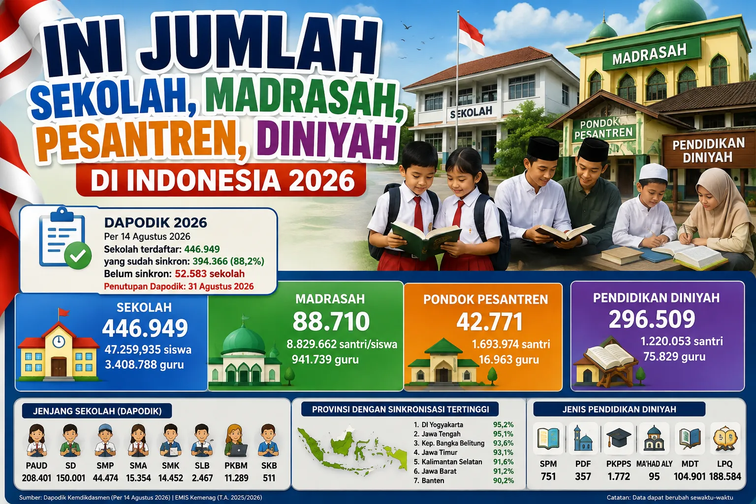 900 Siswa Hilang dari Dapodik: Alarm Serius bagi Orang Tua