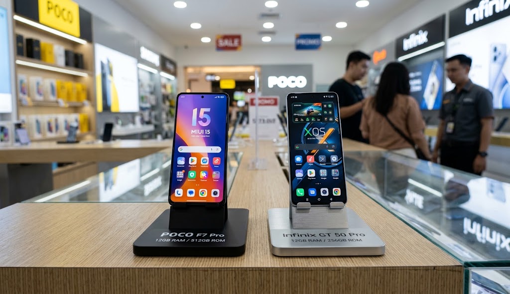 10 Ponsel Gaming RAM 8GB Harga 1 Jutaan: Performa Kencang Tanpa Lag untuk Game Berat