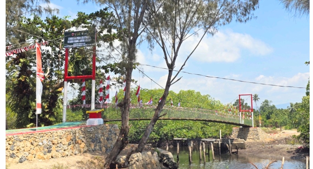 Jembatan Perintis Garuda: Kolaborasi TNI dan Warga Menggerakkan Ekonomi Desa Terpencil