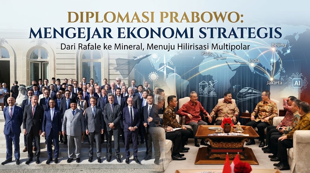 Strategi Diplomasi Ekonomi Prabowo: Mineral, Industri, dan Hilirisasi