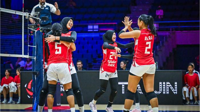 Timnas Voli Putri Taklukkan Australia, Amankan Tiket Perempat Final