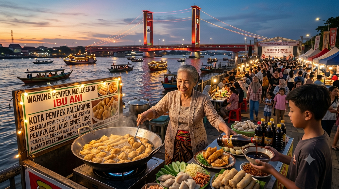 Dari Akulturasi Budaya ke Simbol Kota: Pempek sebagai Warisan Legendaris Palembang