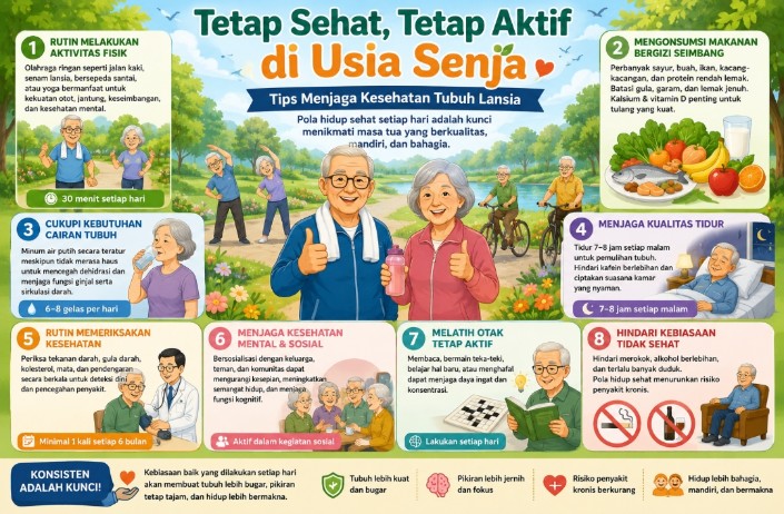 Latihan Beban Aman untuk Lansia dengan Gerakan Fungsional