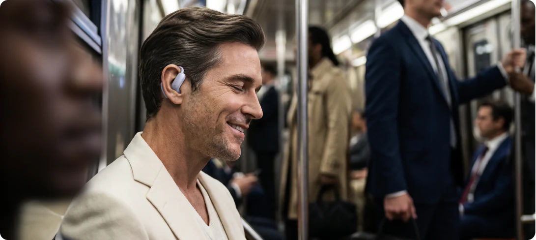 Earbuds 2-in-1 Adaptif: Kombo Open-Ear dan ANC untuk Commuting Fleksibel