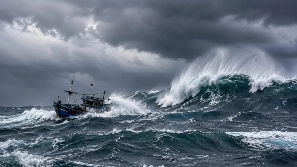 Gelombang Tinggi Hingga 4 Meter: Alarm Serius bagi Nelayan dan Pengguna Laut Selatan
