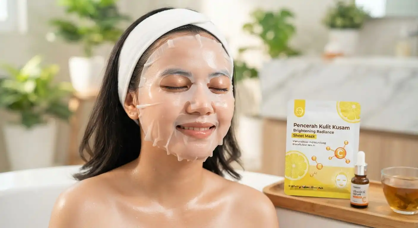 5 Sheet Mask Terbaik untuk Kulit Kusam: Kandungan Aktif dan Hasil Nyata