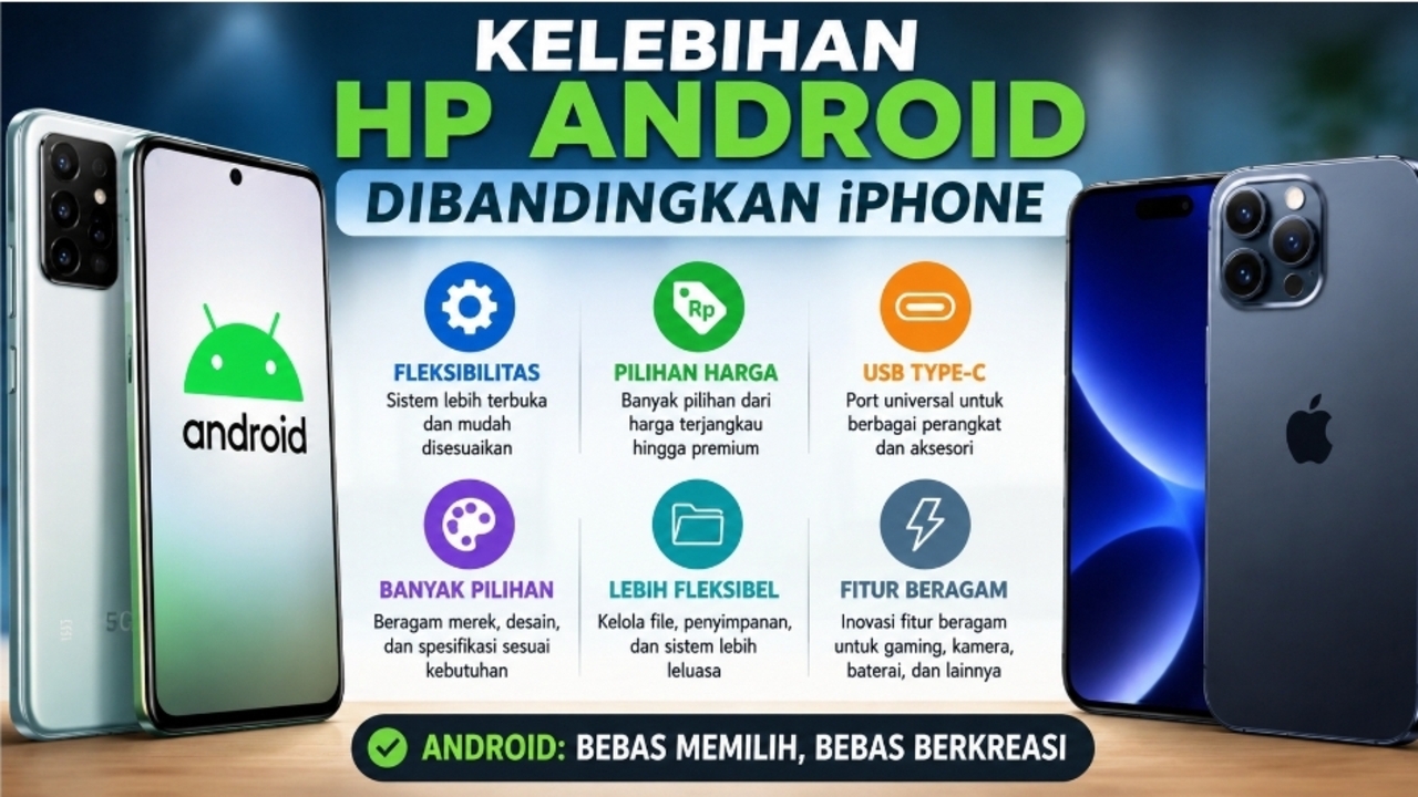 iPhone vs Android: Mana yang Tepat untuk Kamu?