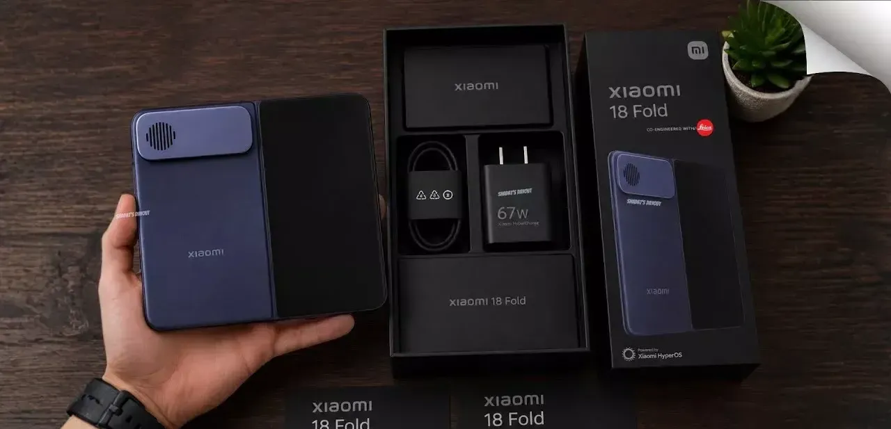 Xiaomi 18 Fold: Layar Lebar, Chip Xring O3, dan Kamera 200MP