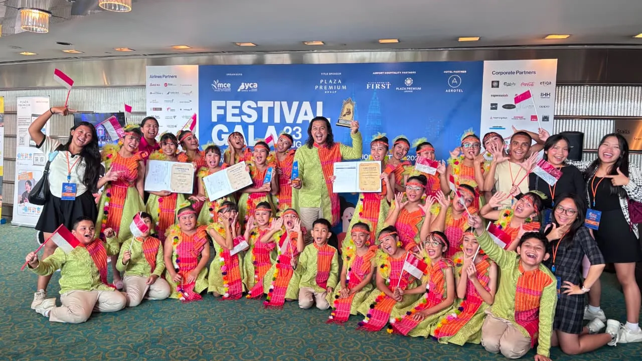 Paduan Suara Anak Raih Juara di Festival Koor Internasional Malaysia