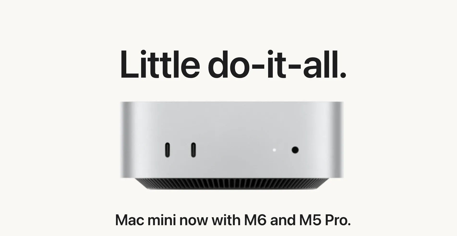 Mac mini M6 dan M5 Pro: Mesin AI Desktop Ringkas