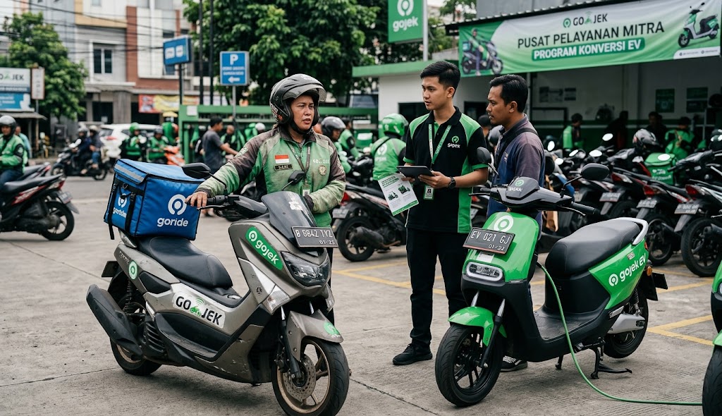 Mengapa Driver Ojek Online Masih Menolak Motor Listrik