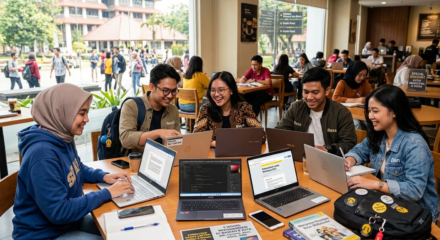 Laptop 5-10 Juta untuk Mahasiswa Teknik: Rekomendasi Sesuai Jurusan