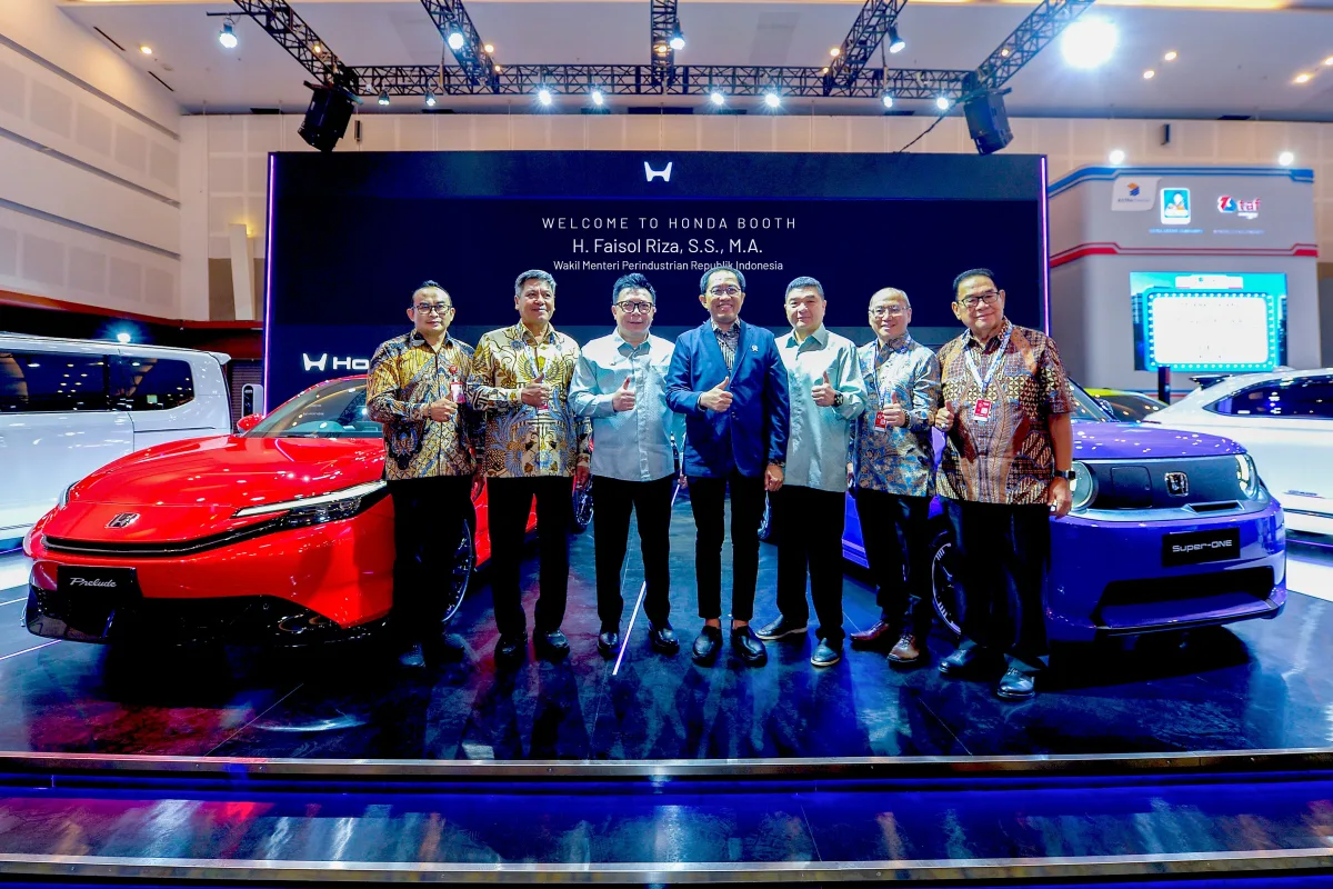 Honda Pamerkan Tiga Wajah Elektrifikasi di GIIAS Surabaya