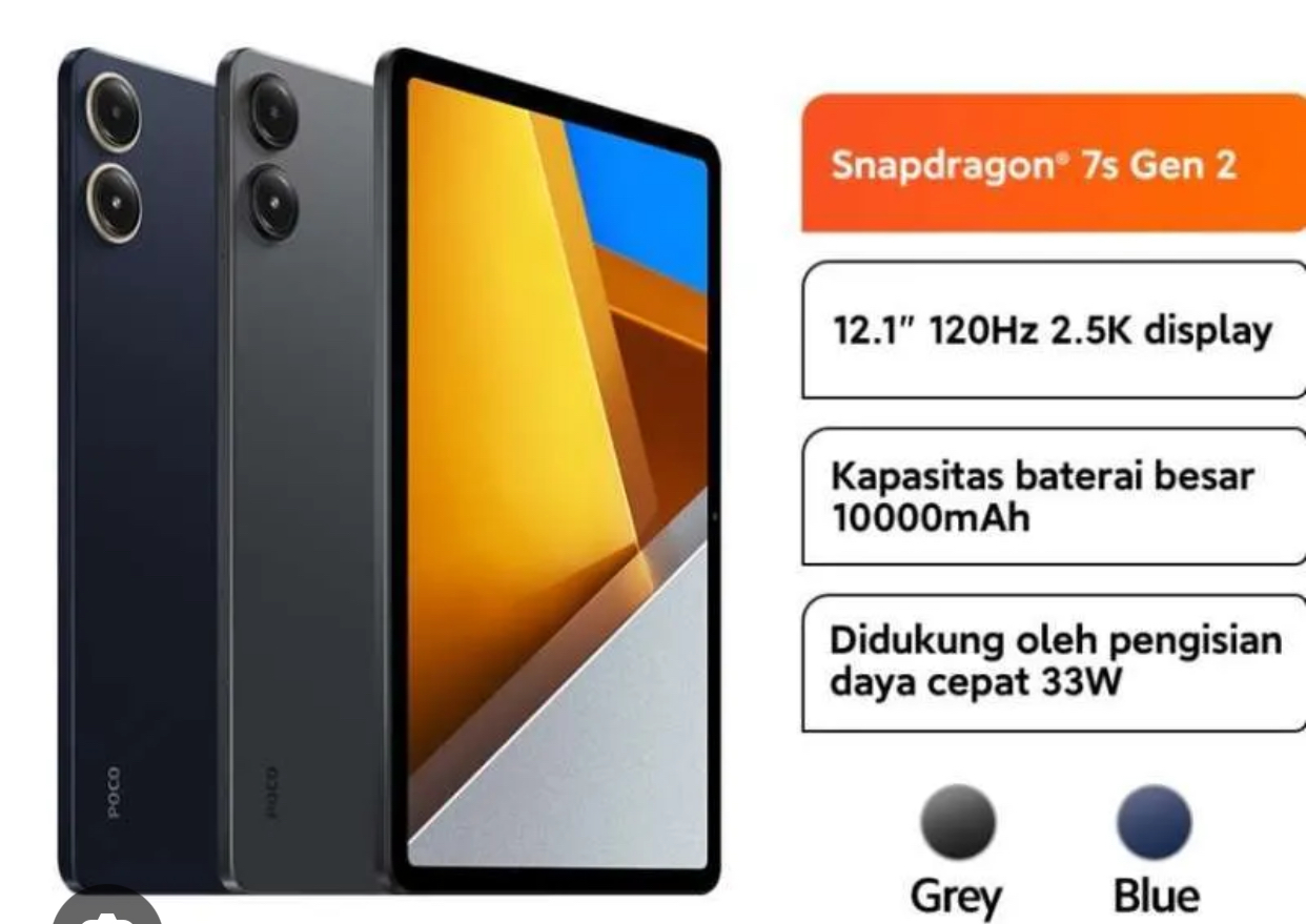 POCO Pad: Tablet Gaming Baterai Besar untuk Streaming Panjang