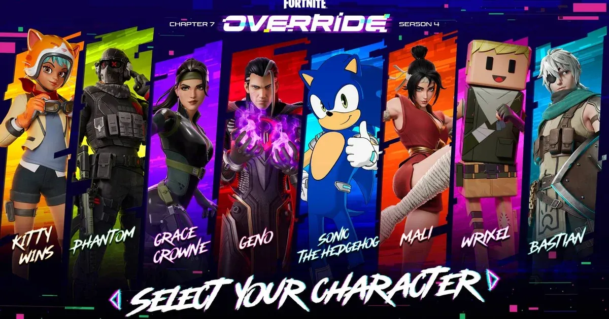 Buka Semua 15 Style Skin Wrixel di Chapter 7 Season 4
