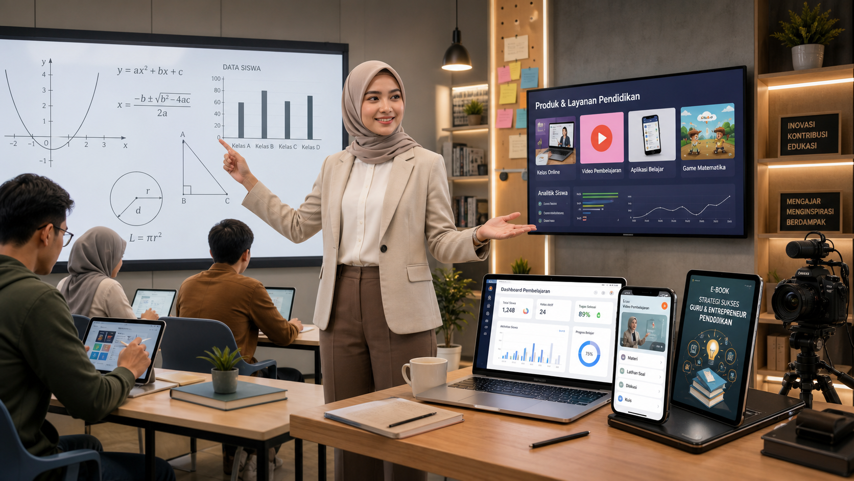 Dari Ruang Kelas ke Bisnis Digital untuk Guru dan Mahasiswa