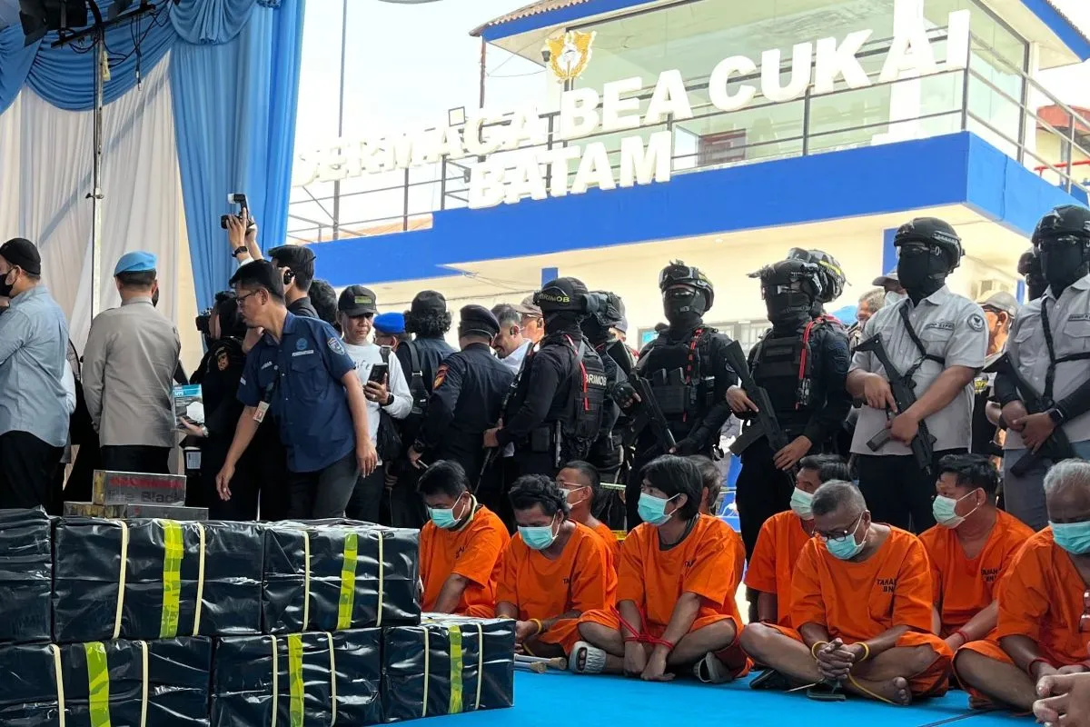 Operasi Gabungan Bongkar Jaringan Penyelundupan Narkotika Maritim