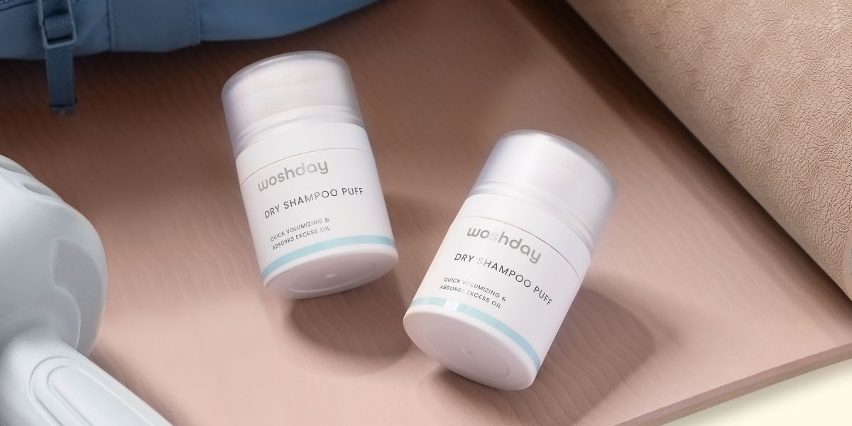 Dry Shampoo Puff Non-Aerosol: Solusi Rambut Lepek Tanpa Residu Putih